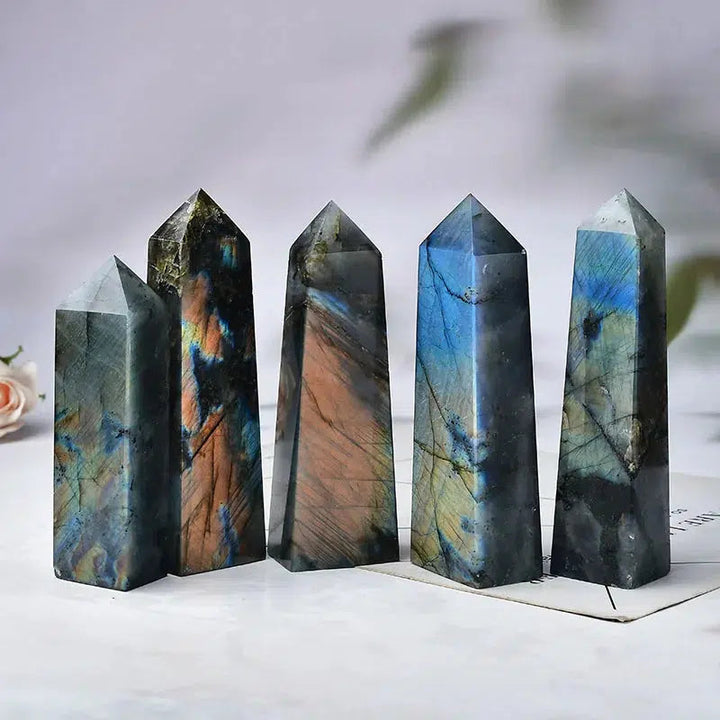 Labradorite Crystal Tower