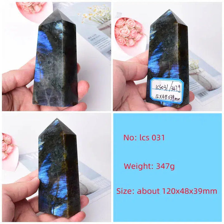 Labradorite Crystal Tower