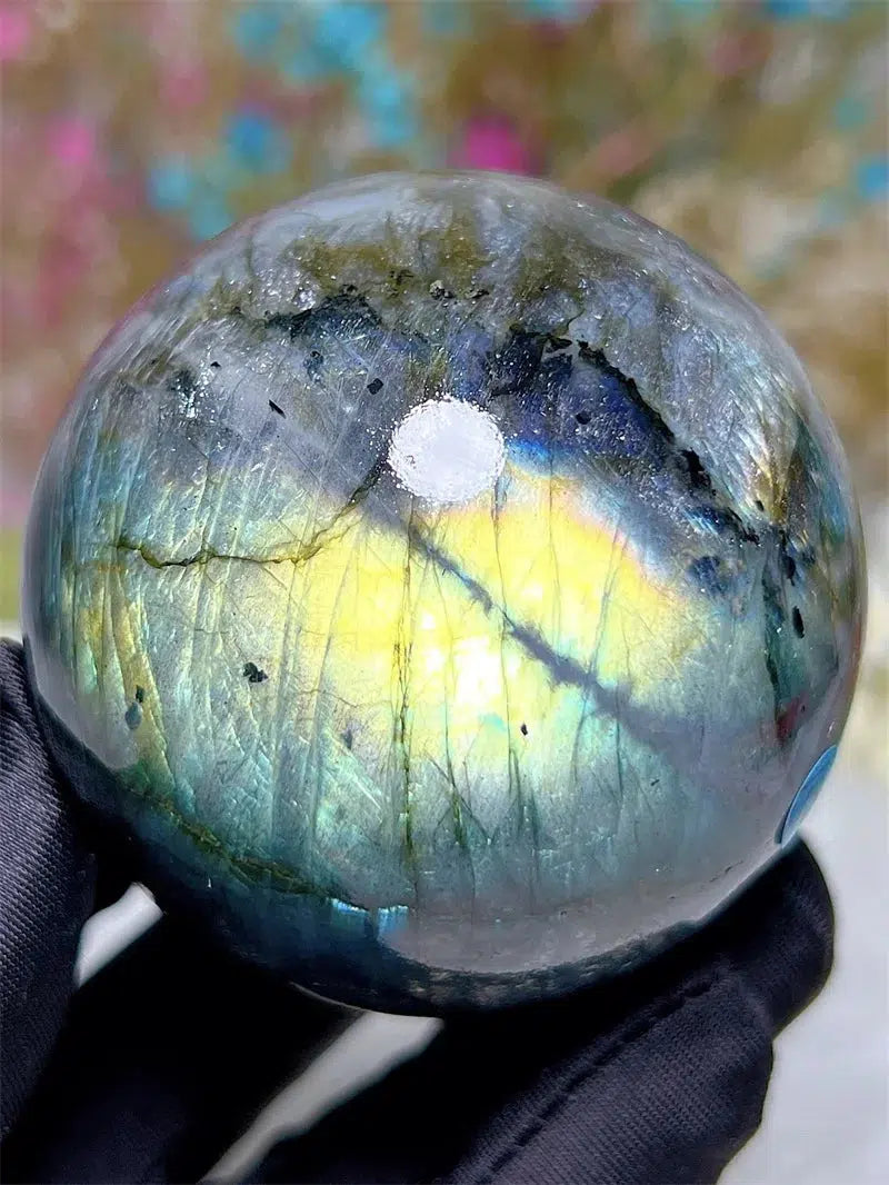 Labradorite Flashy Sphere