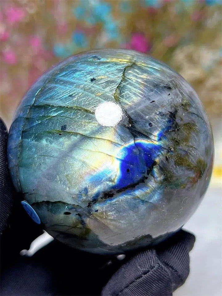 Labradorite Flashy Sphere