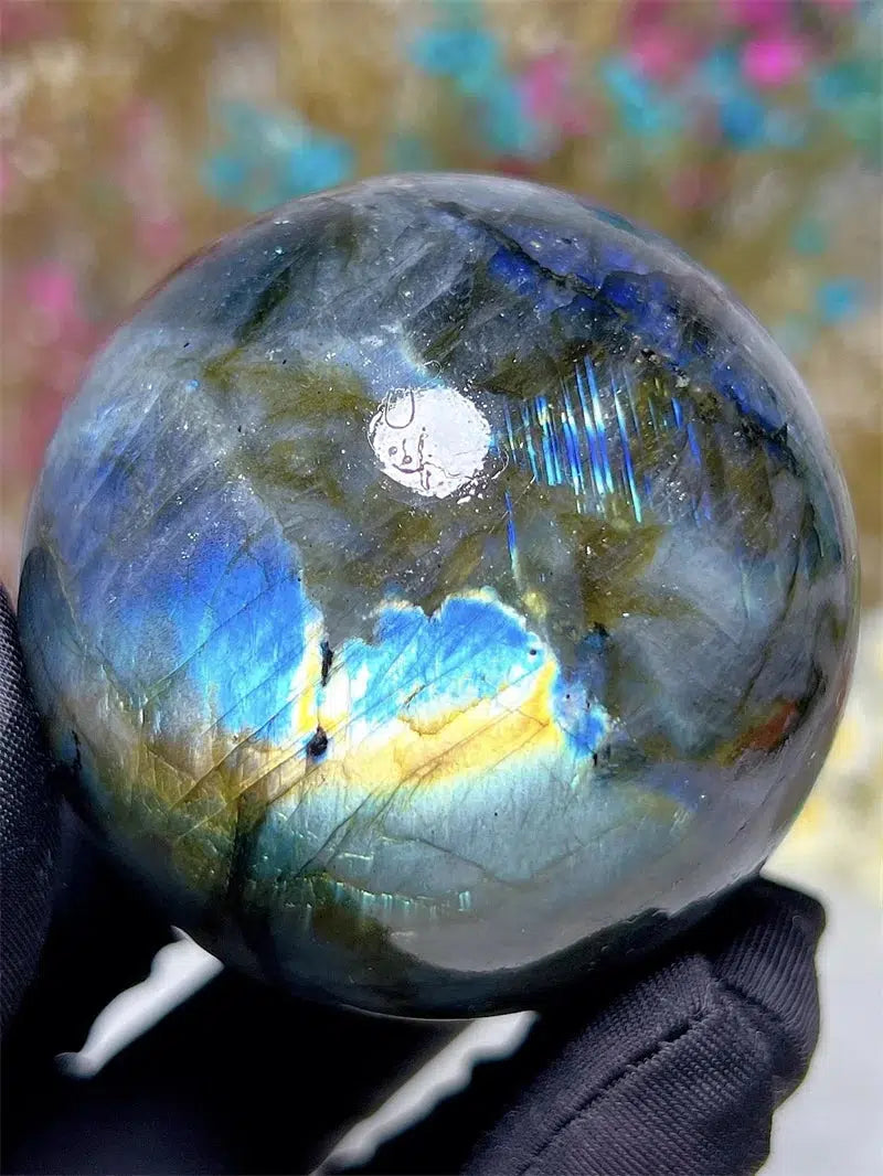 Labradorite Flashy Sphere