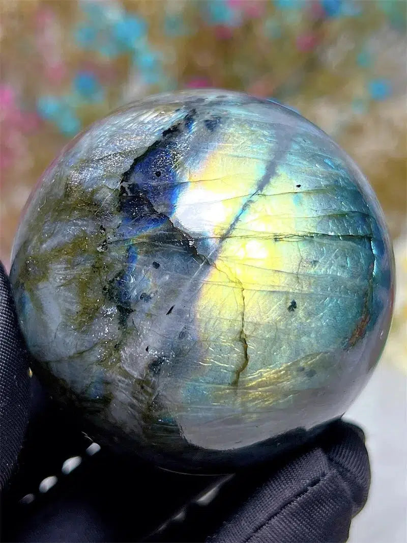 Labradorite Flashy Sphere