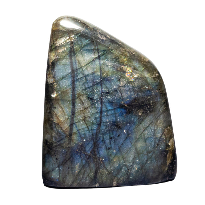 Labradorite Freeform #2-Freeforms-Crystal Destiny-Labradorite-316g - 3.00"H x 2.50"W-Crystal Destiny