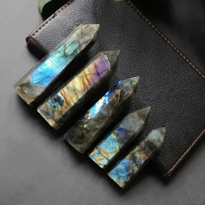 Labradorite Hexagonal Tower