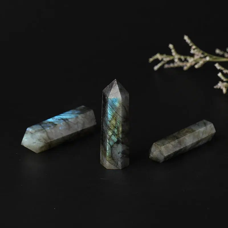 Labradorite Hexagonal Tower