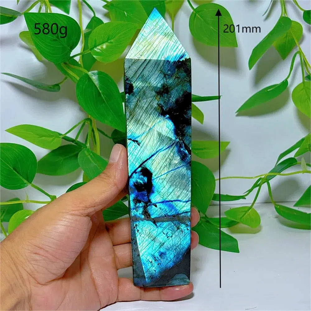 Labradorite Hot Flash Block Tower