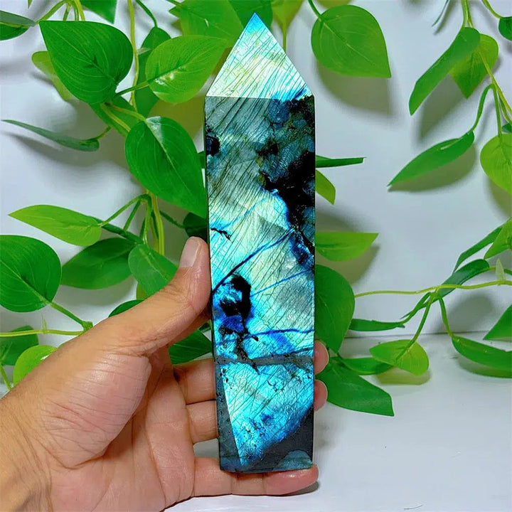 Labradorite Hot Flash Block Tower