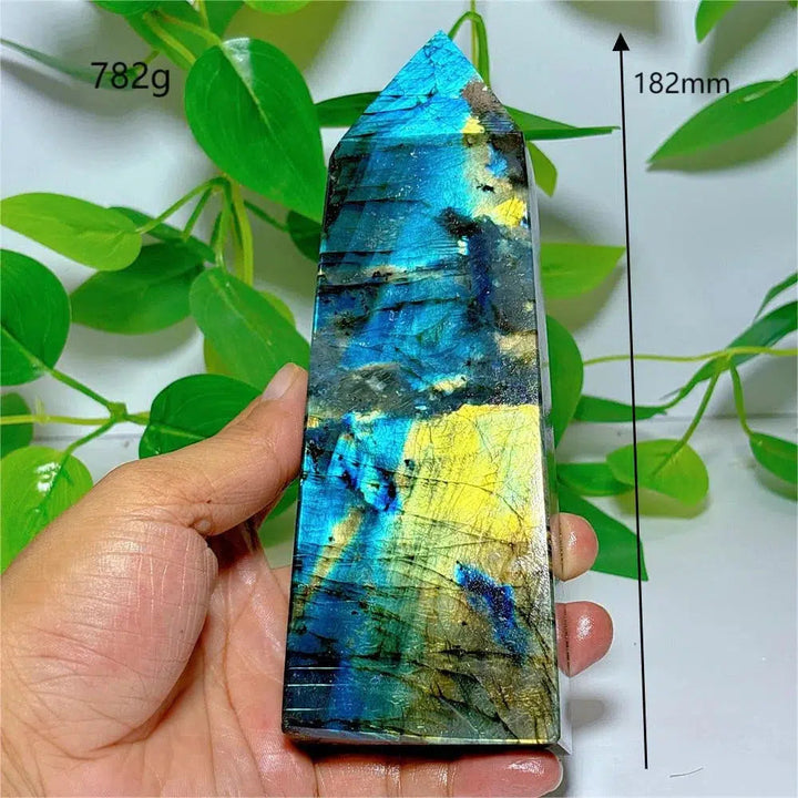 Labradorite Hot Flash Block Tower