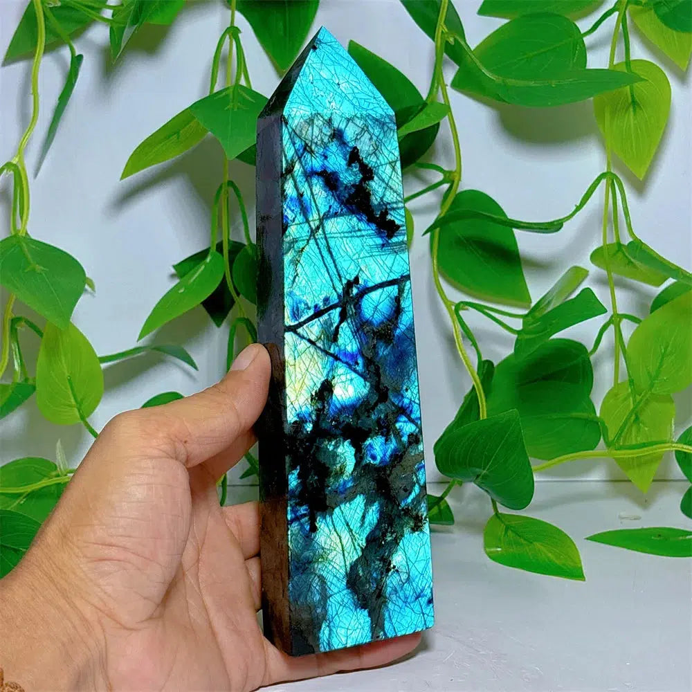 Labradorite Obelisk Tower