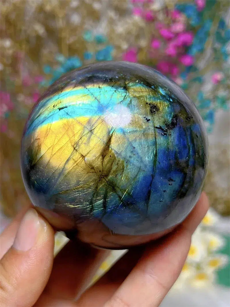 Labradorite Orb Sphere