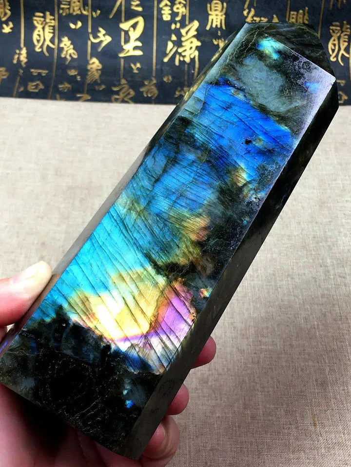 Labradorite Rough Polished Tower