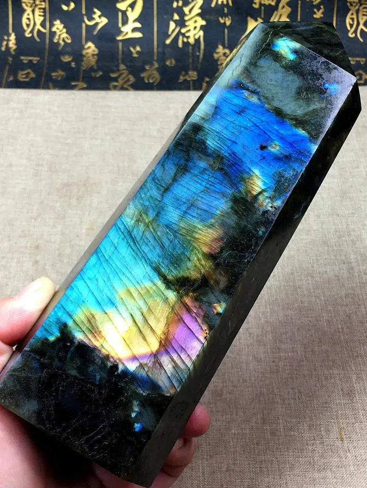 Labradorite Rough Polished Tower