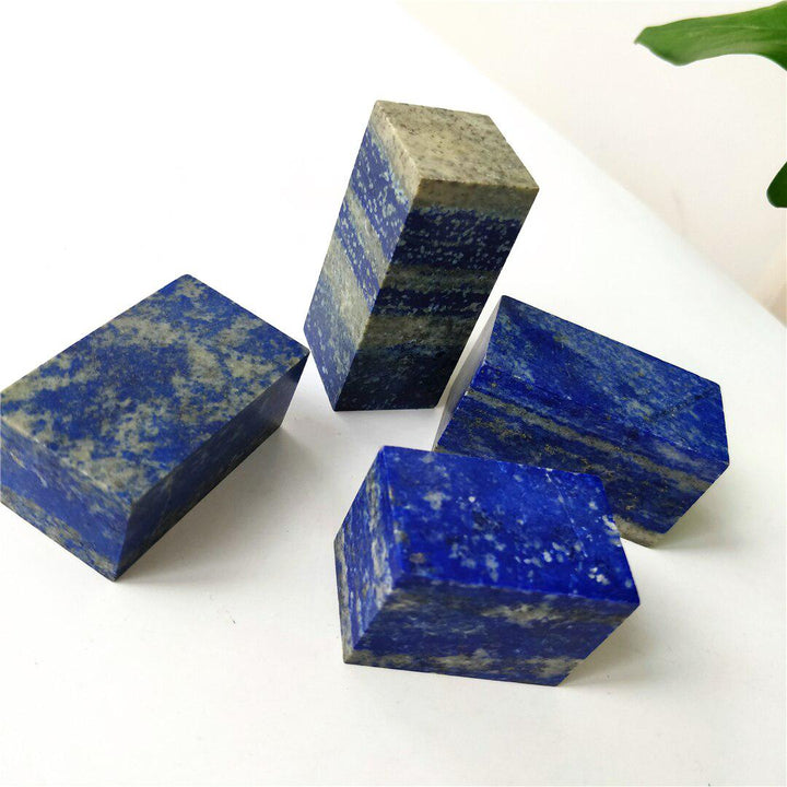 Lapis Lazuli Crystal Cube Polyhedron