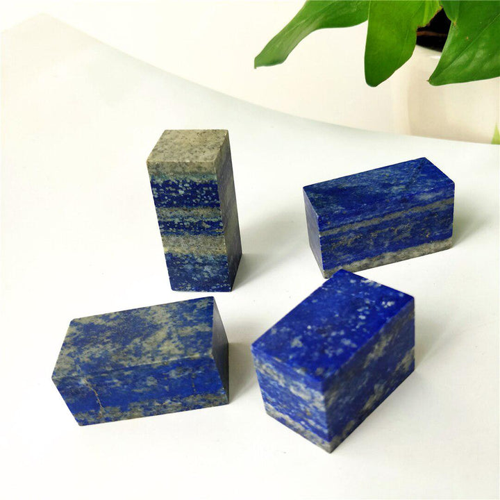 Lapis Lazuli Crystal Cube Polyhedron