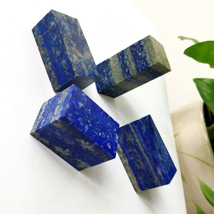 Lapis Lazuli Crystal Cube Polyhedron