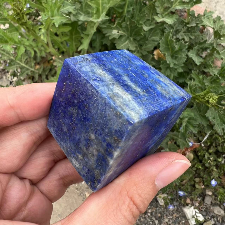 Lapis Lazuli Crystal 'Lucky Chunky' Cube