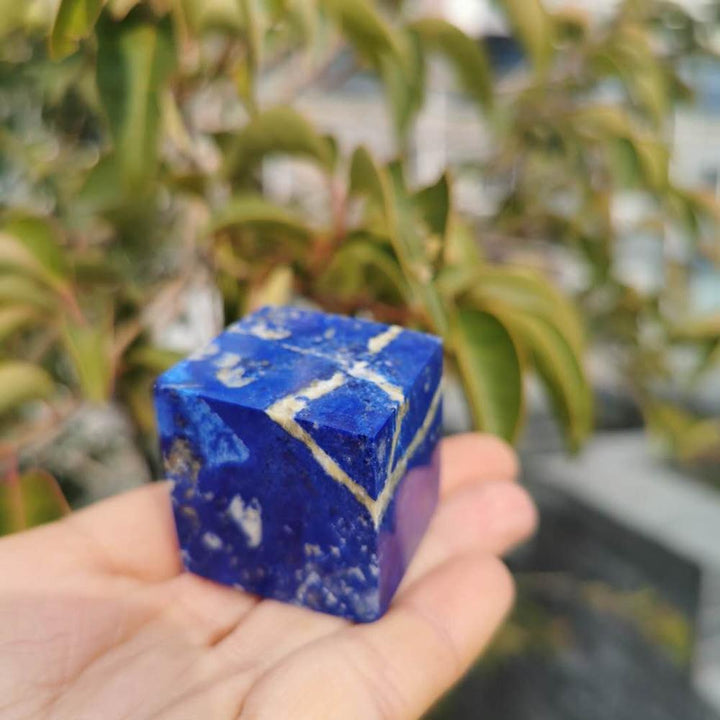 Lapis Lazuli Cube