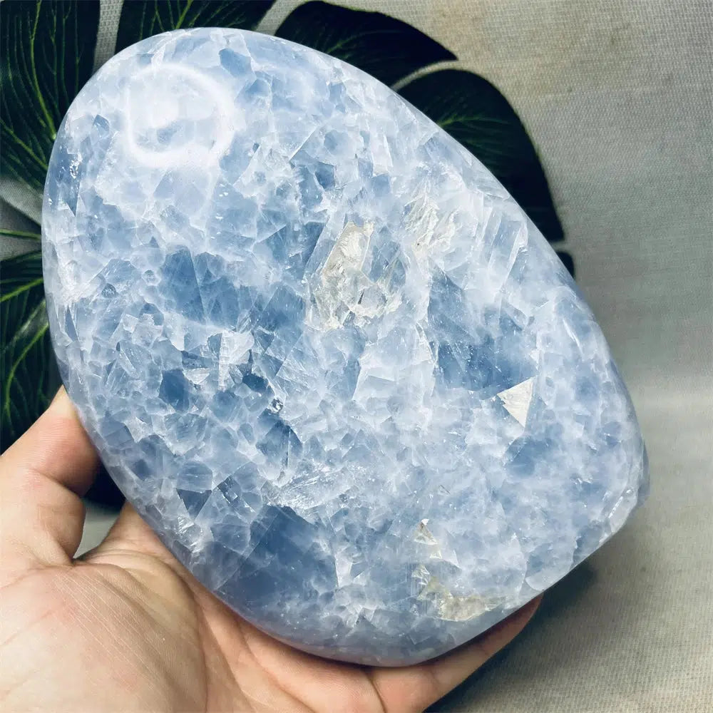 Large Blue Calcite Freeform