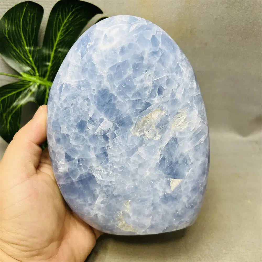 Large Blue Calcite Freeform