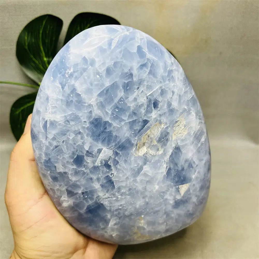 Large Blue Calcite Freeform