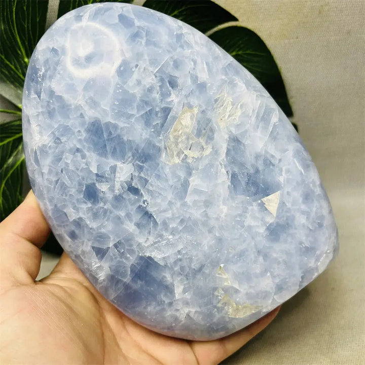 Large Blue Calcite Freeform