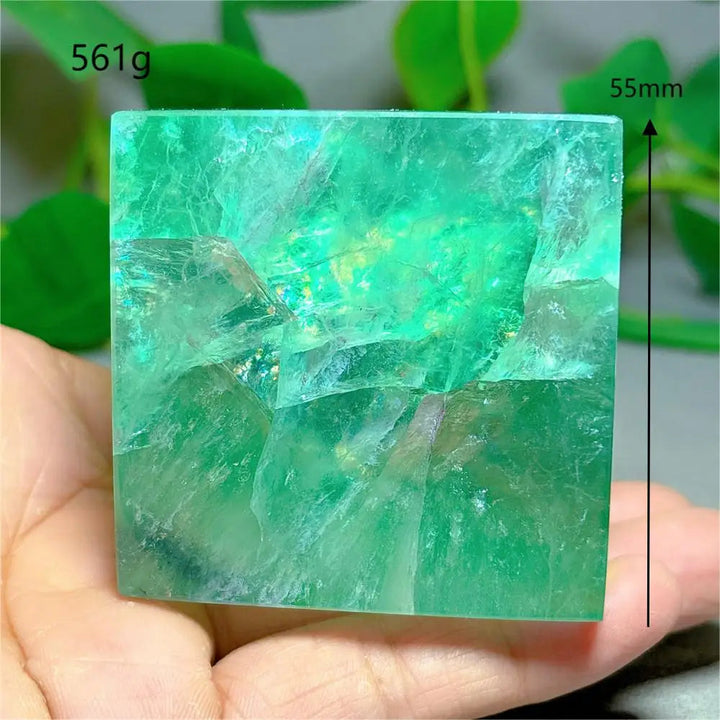 Large Fluorite Crystal Cube