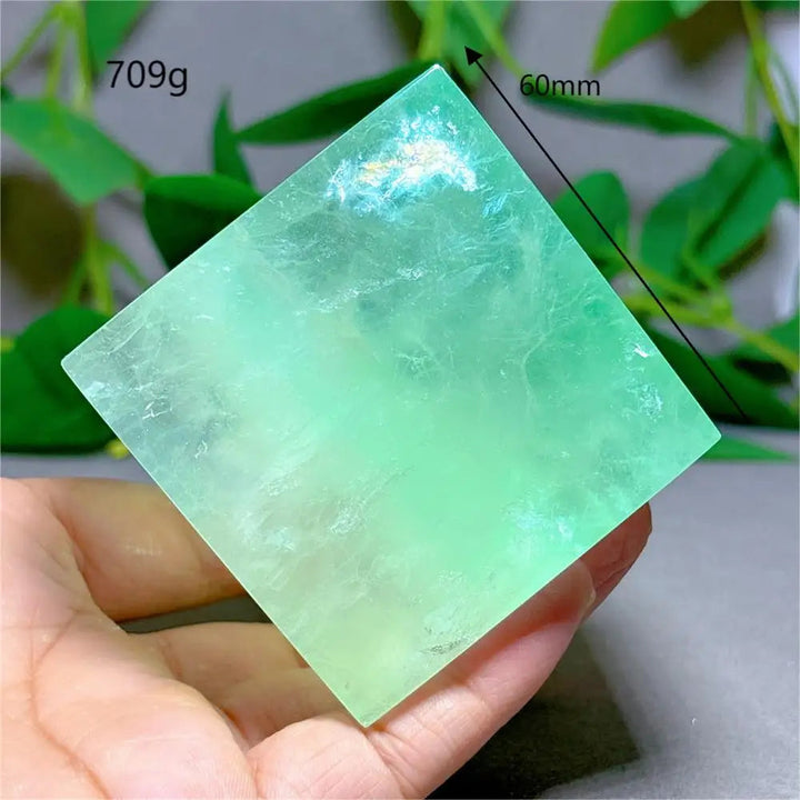 Large Fluorite Crystal Cube