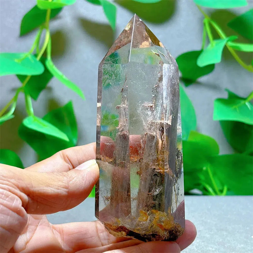 Large Garden Quartz Point