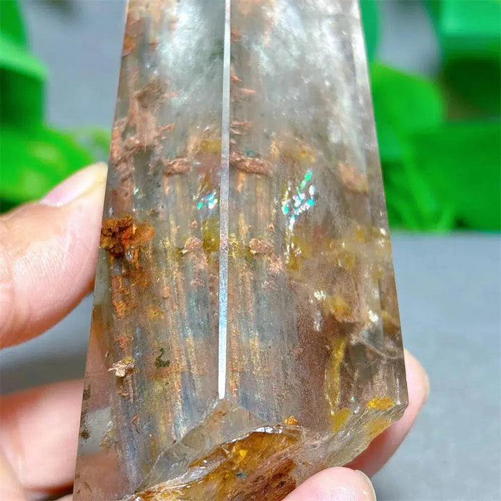 Large Garden Quartz Point