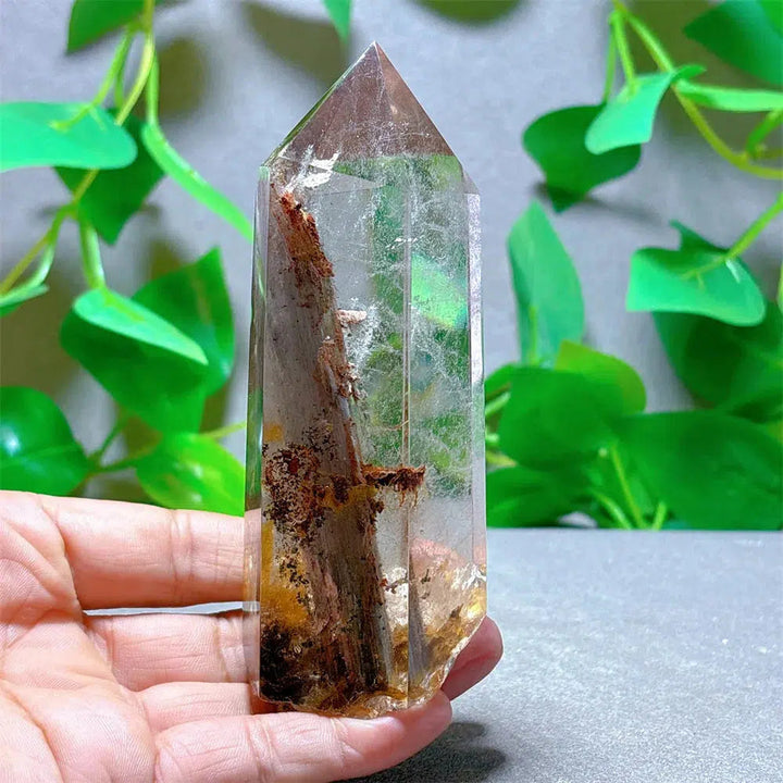 Large Garden Quartz Point