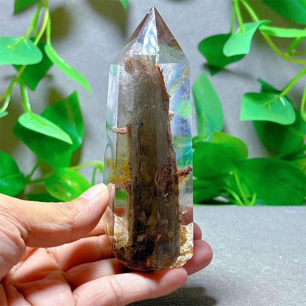 Large Garden Quartz Point