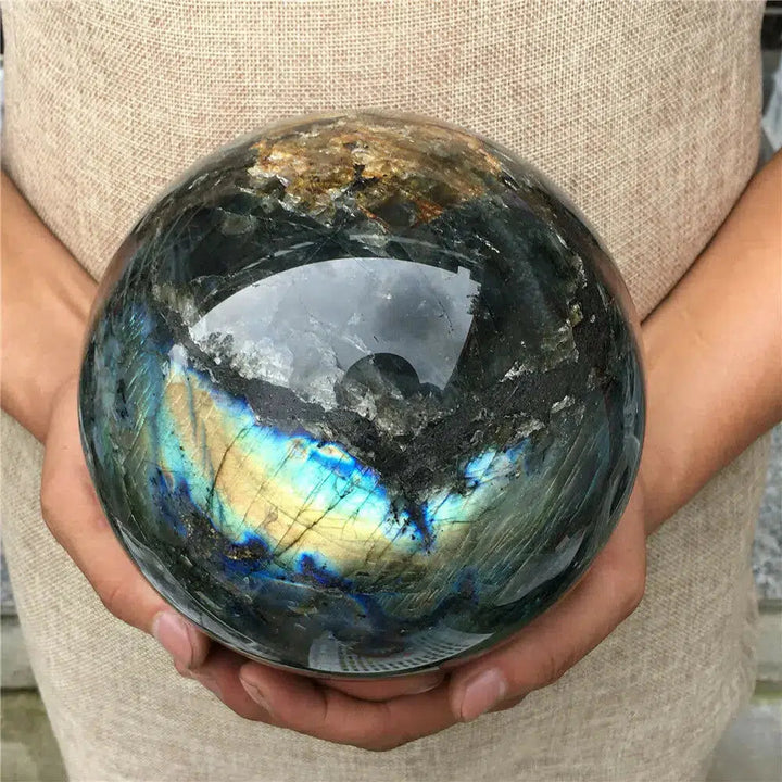 Large Labradorite Sphere