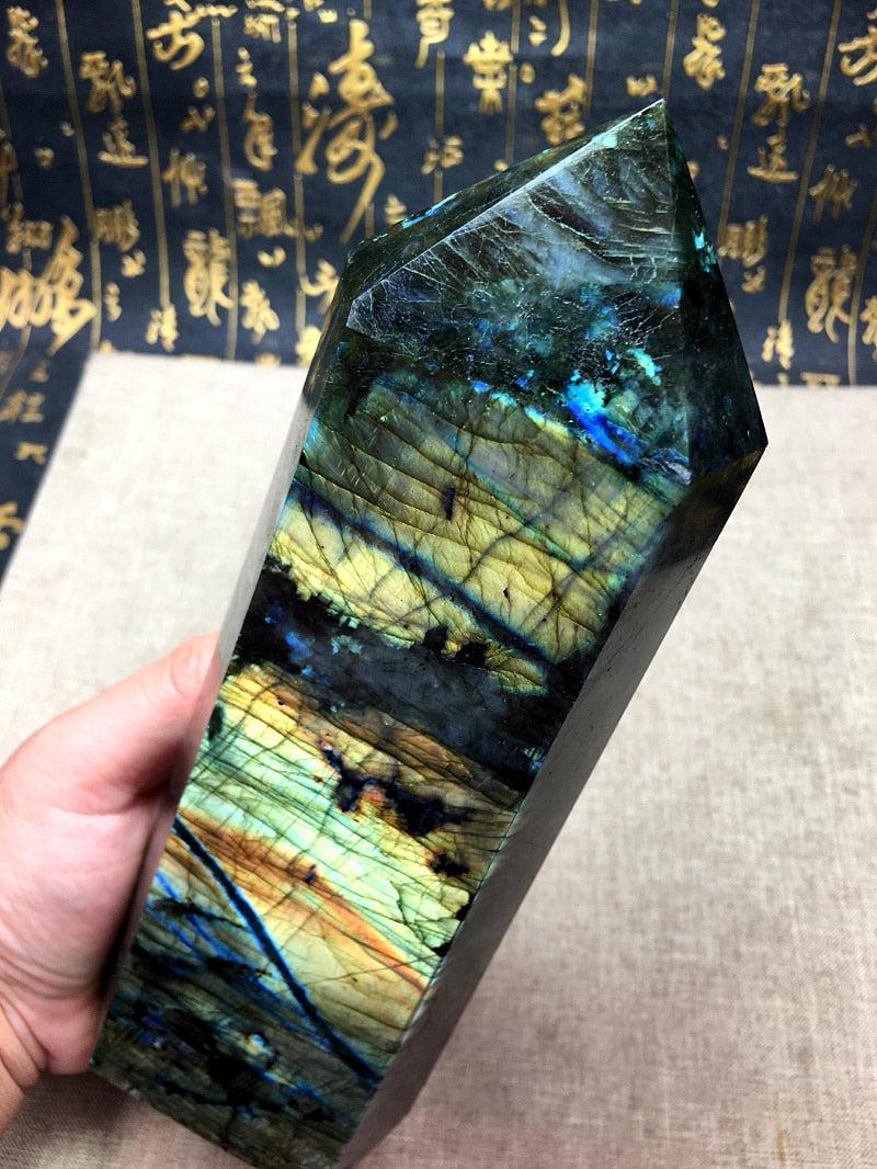 Large Labradorite Tower