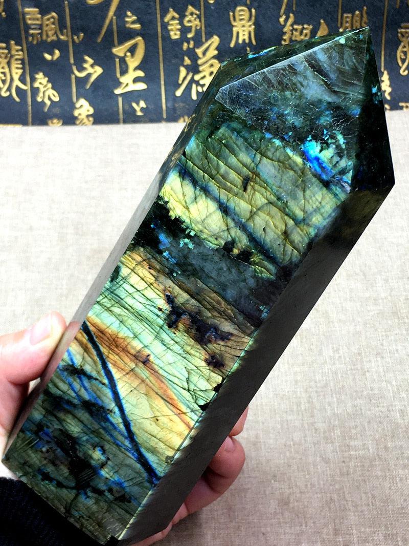 Large Labradorite Tower