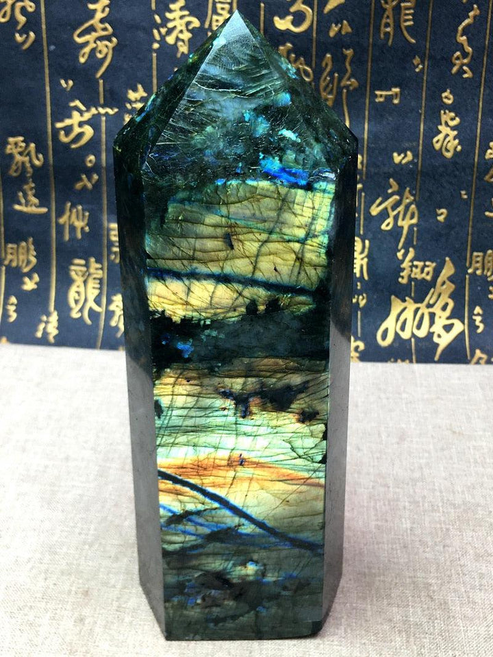 Large Labradorite Tower