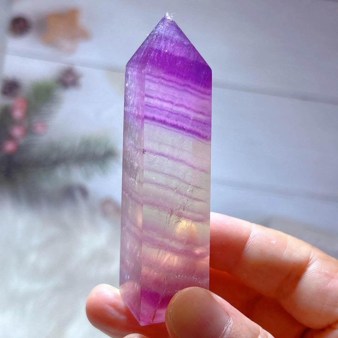 Lavender Fluorite Tower