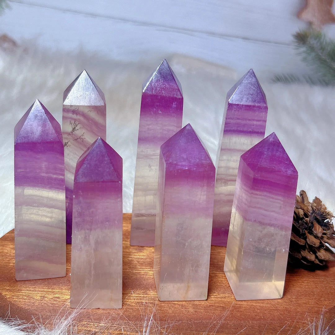 Lavender Fluorite Tower