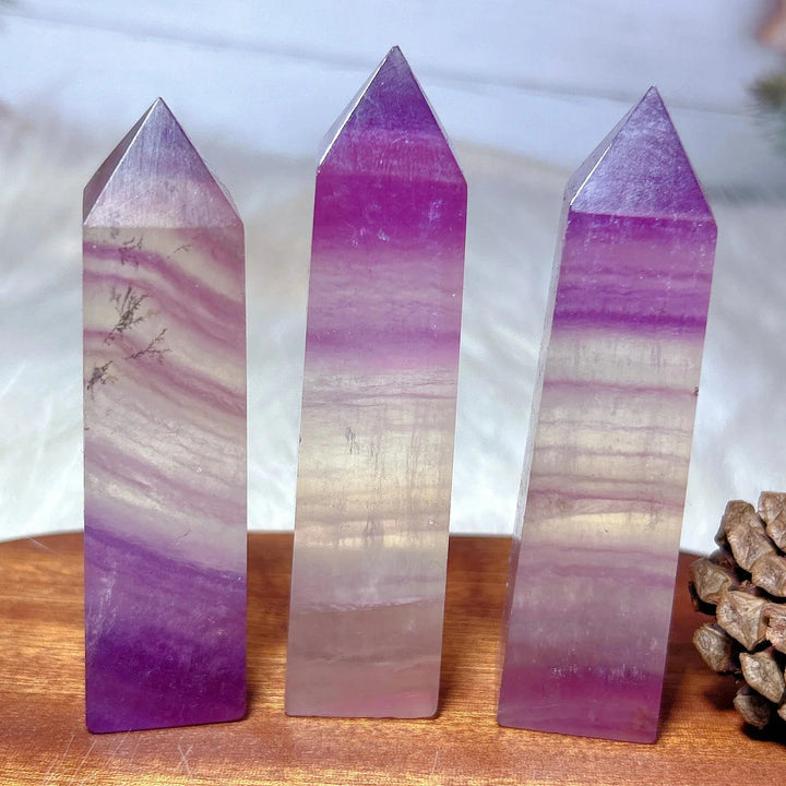 Lavender Fluorite Tower