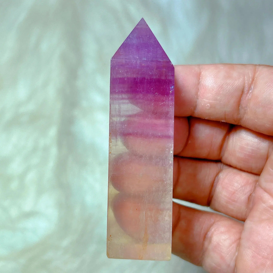 Lavender Fluorite Tower