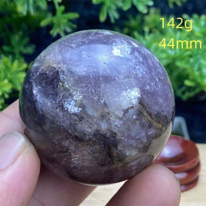 Lepidolite Gemstone Sphere