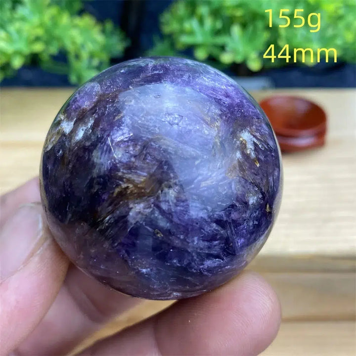 Lepidolite Gemstone Sphere