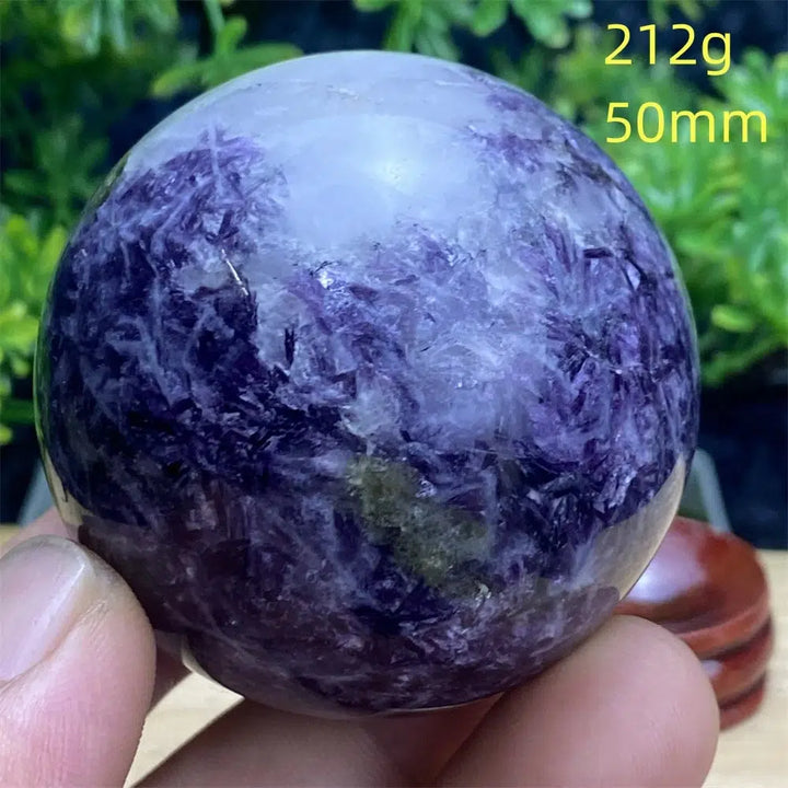 Lepidolite Gemstone Sphere