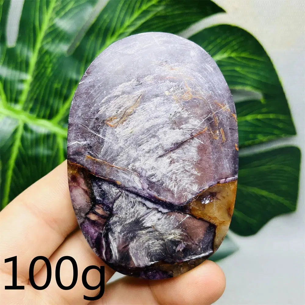 Lepidolite ‘Mica’ Palm Stone