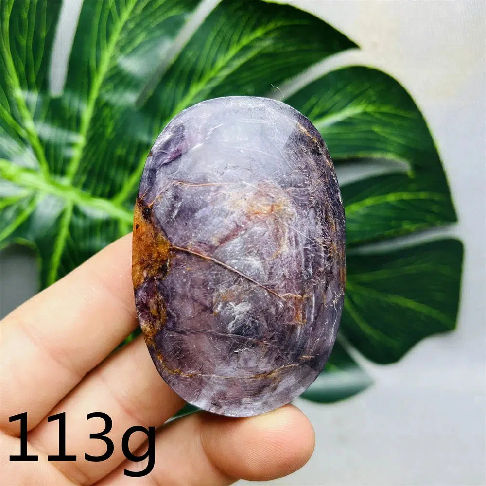 Lepidolite ‘Mica’ Palm Stone