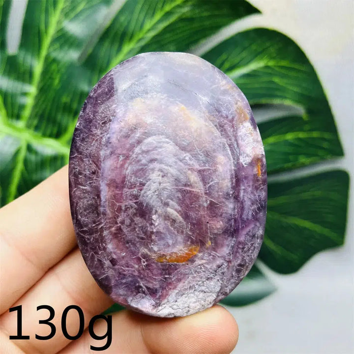 Lepidolite ‘Mica’ Palm Stone