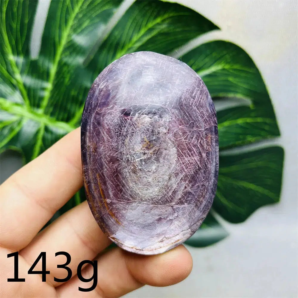 Lepidolite ‘Mica’ Palm Stone