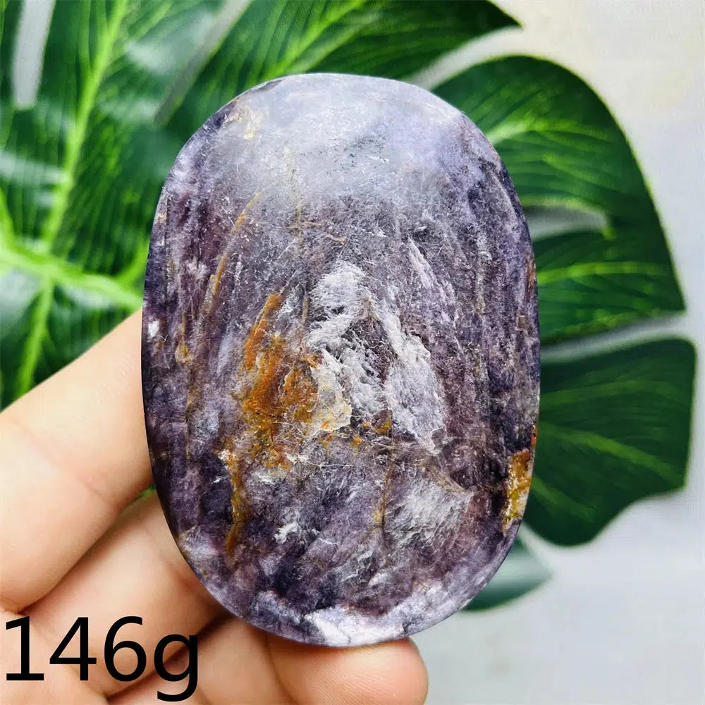 Lepidolite ‘Mica’ Palm Stone