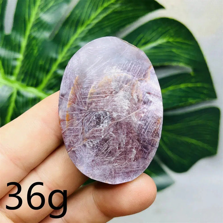 Lepidolite ‘Mica’ Palm Stone