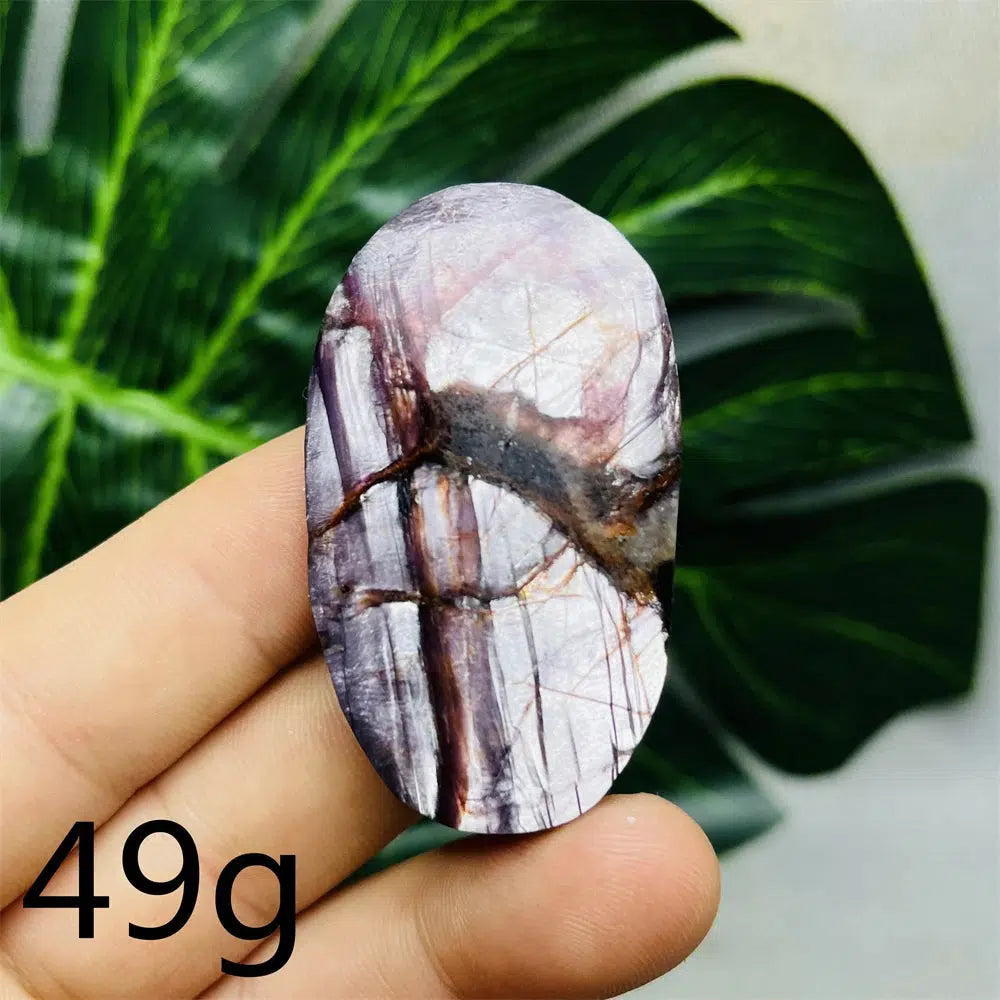 Lepidolite ‘Mica’ Palm Stone