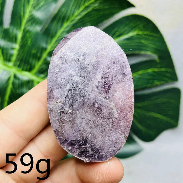 Lepidolite ‘Mica’ Palm Stone